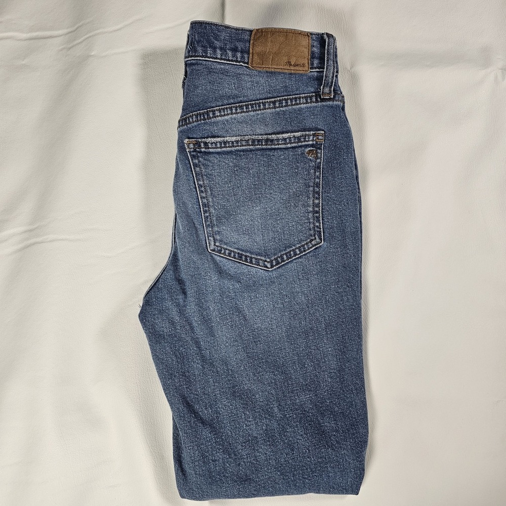 Madewell Perfect Vintage Crop Jeans 25T Distressed‎ Ripped High Rise